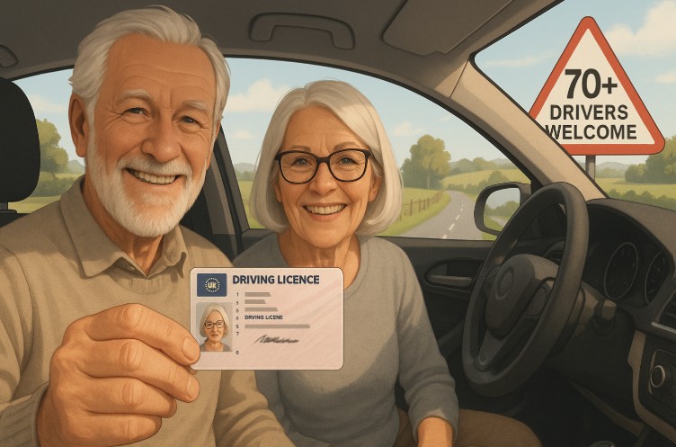 do you have to retake your driving test at 70