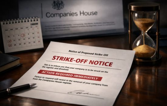 first gazette notice for compulsory strike-off