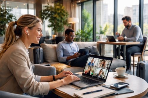 Work Calls and Remote Collaboration