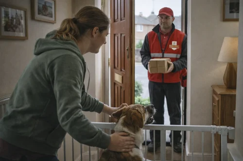 What Should You Do Before Opening the Door to a Postie if You Have a Dog
