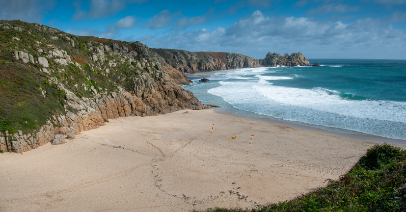 Porthcurno Beach