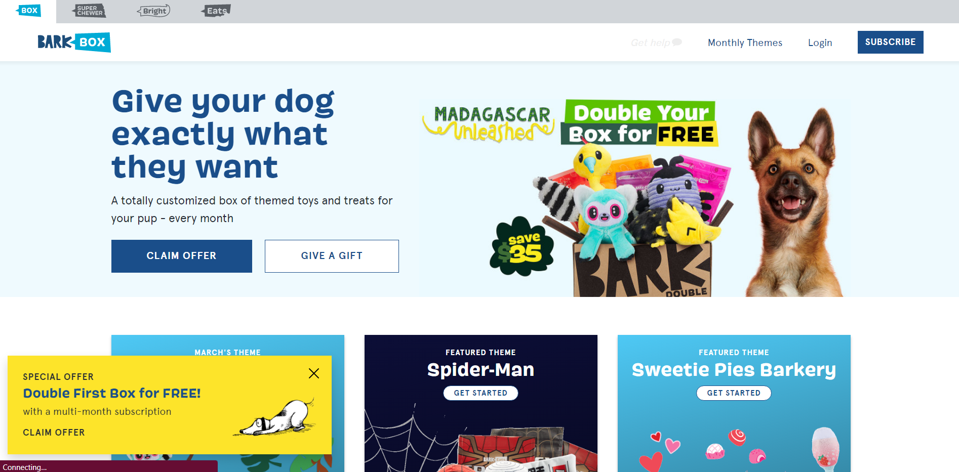 BarkBox Subscription