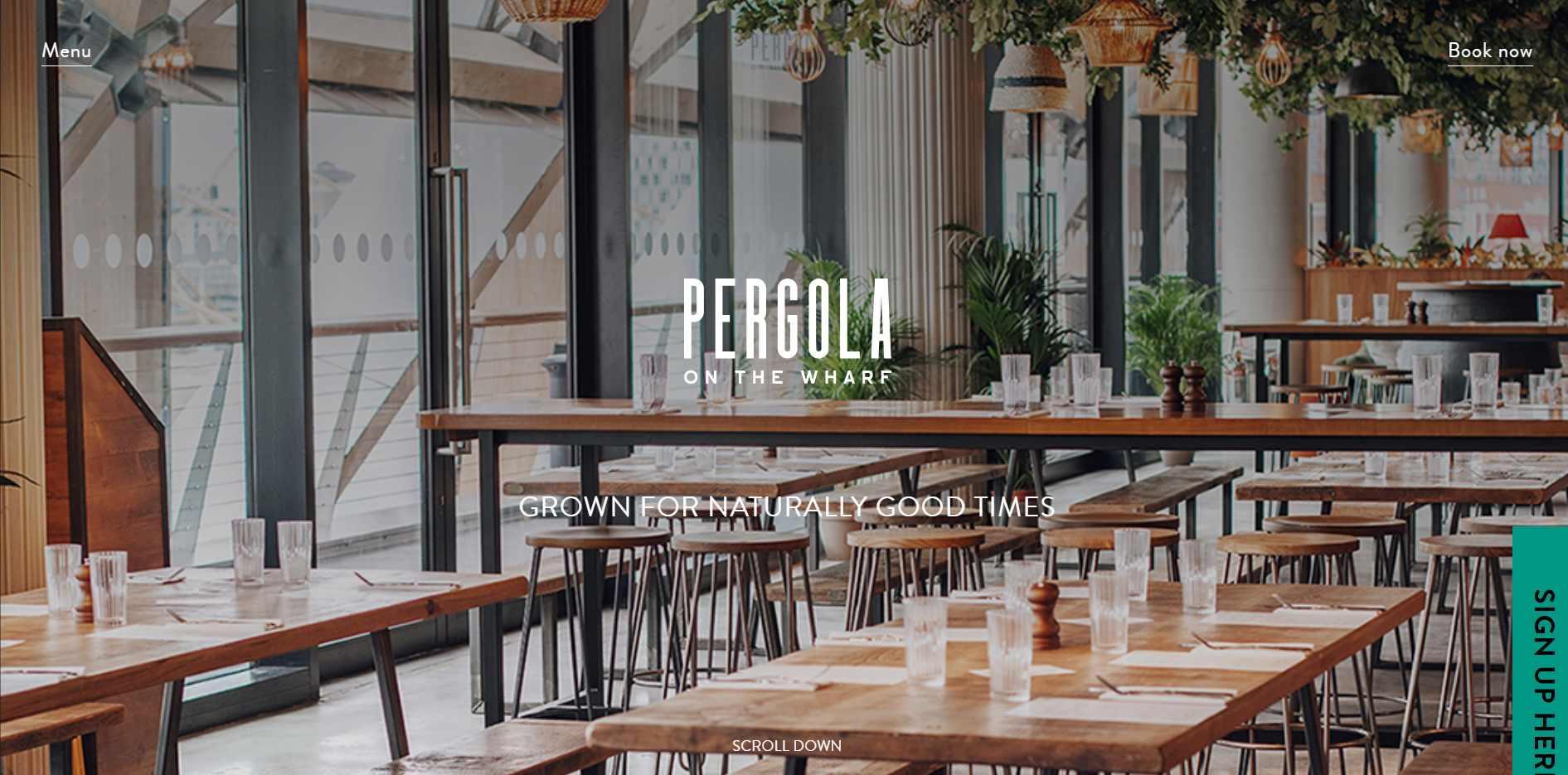 Pergola on the Wharf