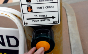 How does the Pelican Crossing work