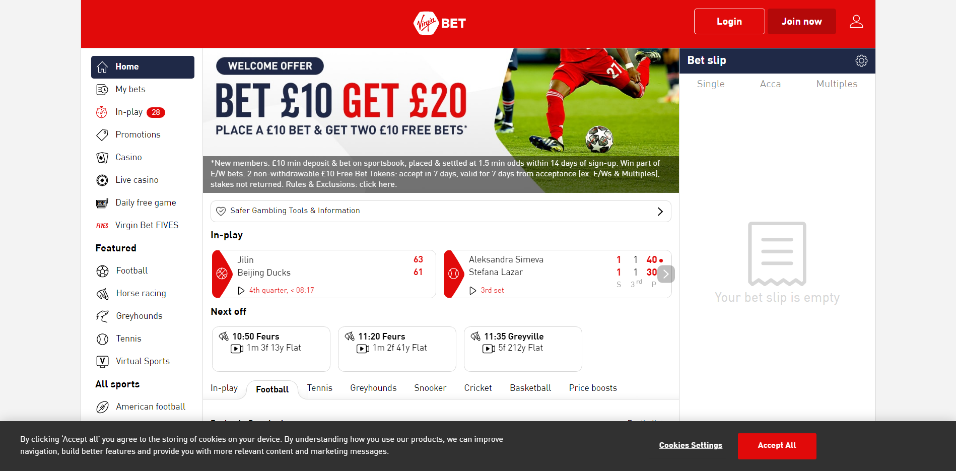 Virgin BET