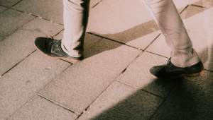 Do Not Step on The Pavement Slabs