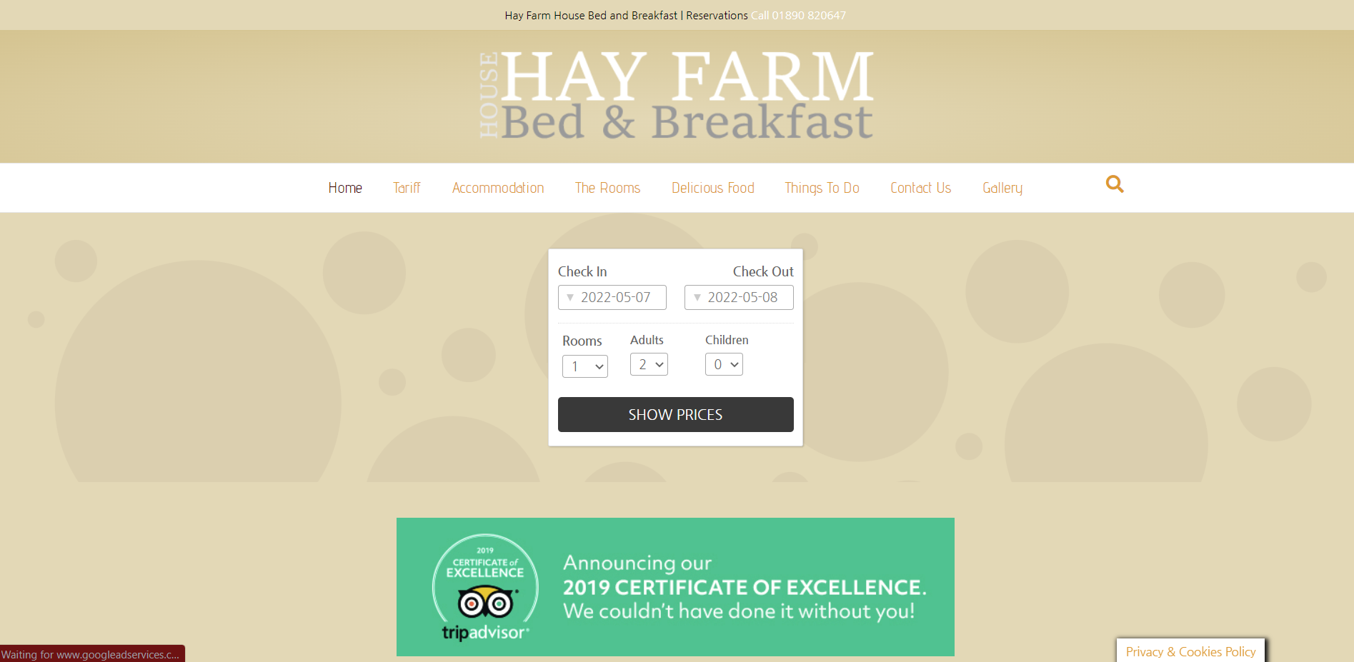Hay Farm House Bed and Breakfast