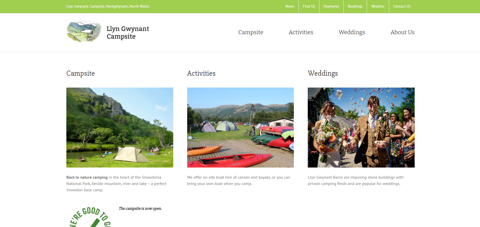 Llyn Gwynant Campsite