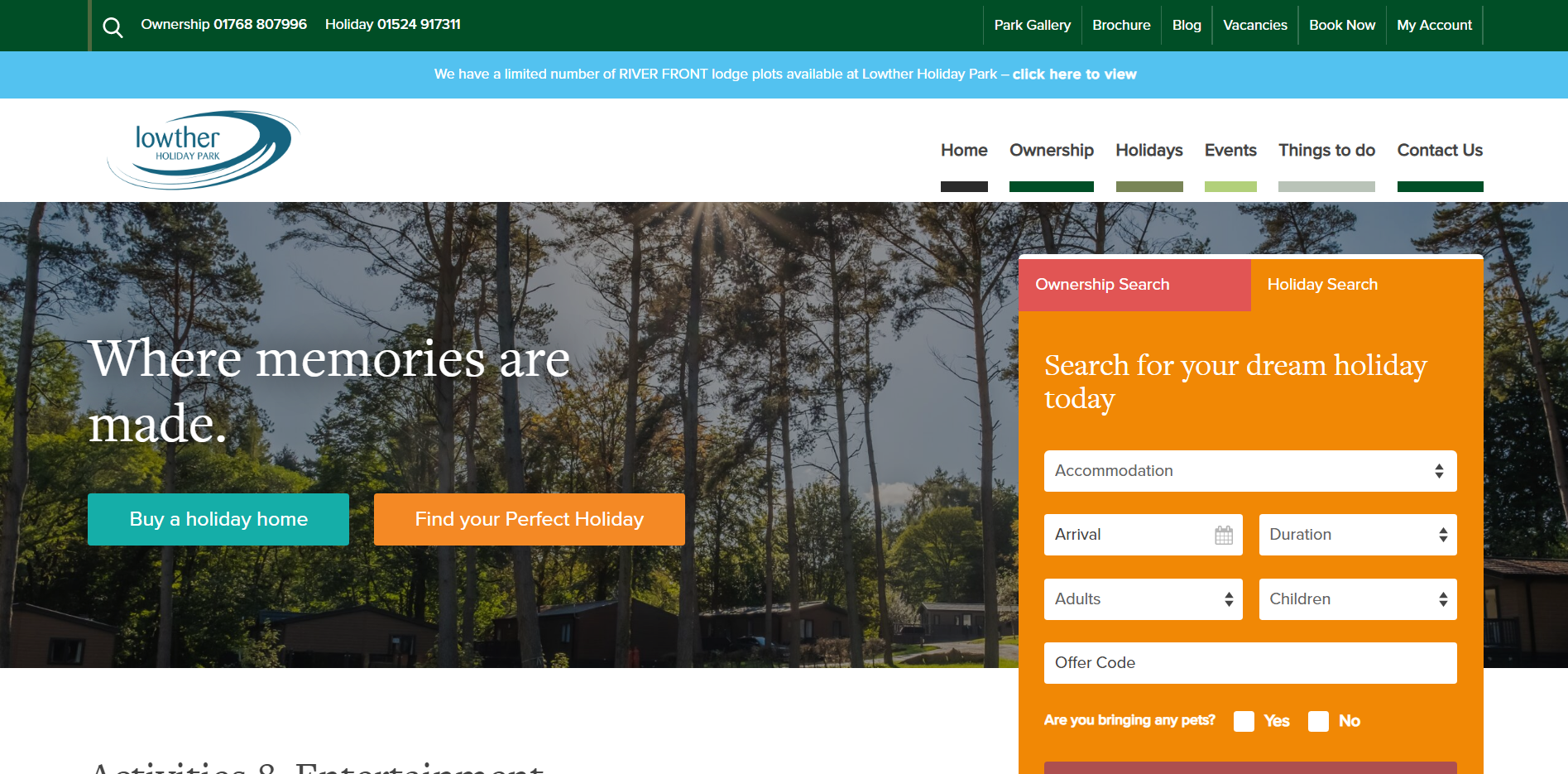 Lowther Holiday Park