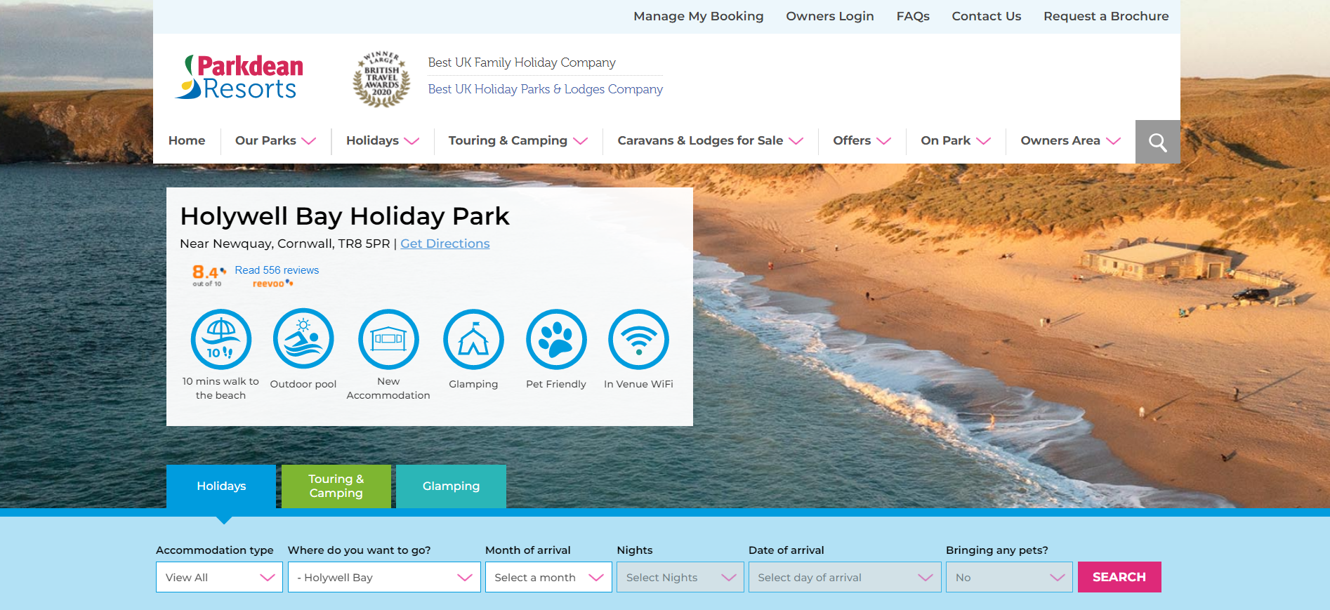 Parkdean Resorts Holywell Bay Holiday Park