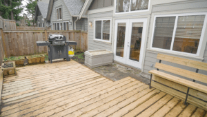 how to lay decking