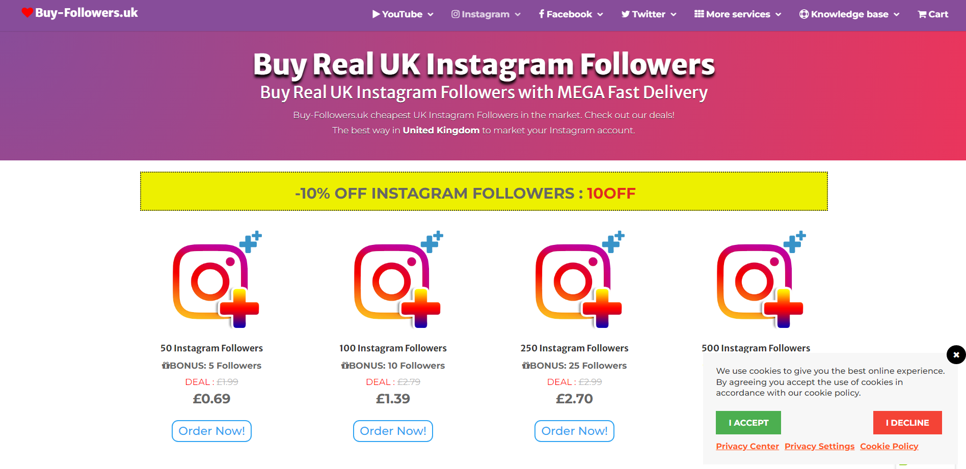 Buy-Followers uk