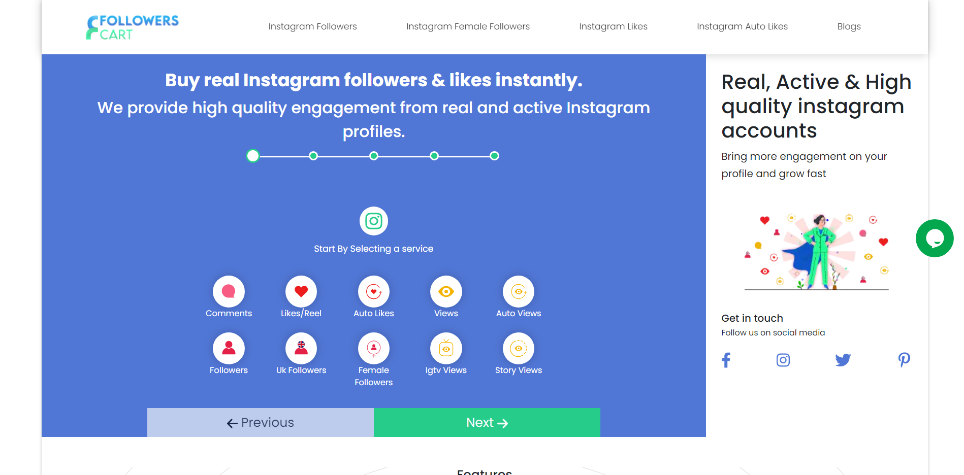 Followers Cart