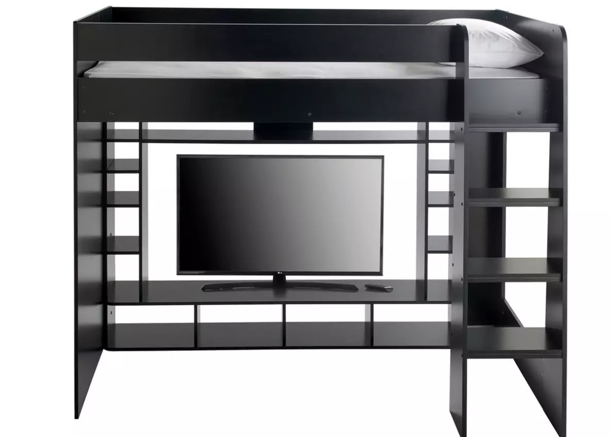 Habitat Gaming High Sleeper Bed Black 3 UK Business Magazine