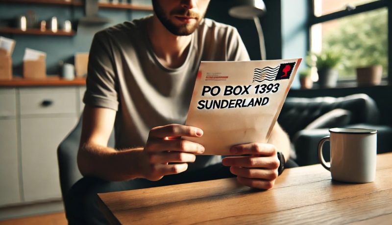 po box 1393 sunderland