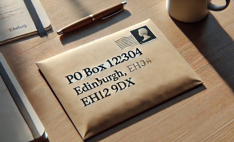 po box 12304 edinburgh eh12 9dx
