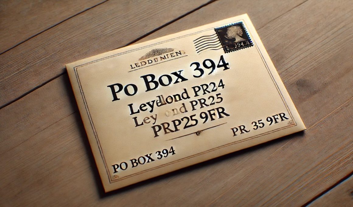 po box 394 leyland pr25 9fr