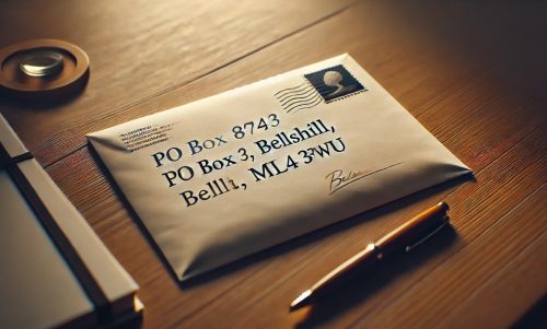Who Uses PO Box 8743 Bellshill ML4 3WU
