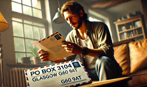 Why Did You Receive a Letter from PO Box 3104 Glasgow G60 9AT