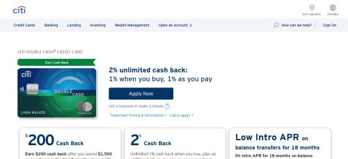 3. Citi Double Cash Card
