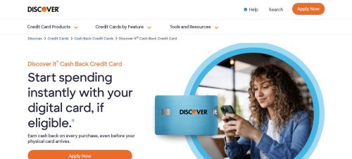 4. Discover it Cash Back