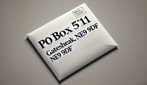 PO Box 511 Gateshead NE9 9DF