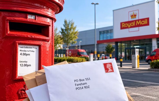PO Box 551 Fareham PO14 9DZ