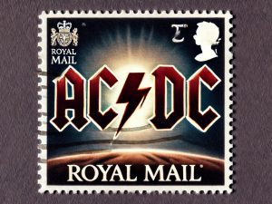 royal mail ac dc stamps
