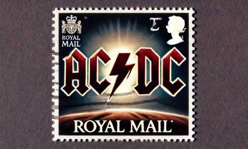 royal mail ac dc stamps