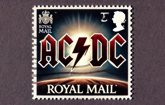 royal mail ac dc stamps