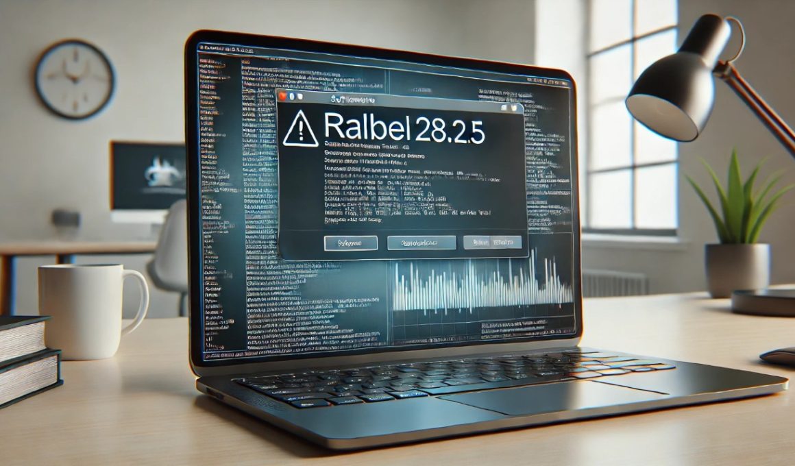 software ralbel28.2.5 issue