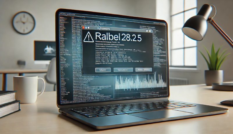 software ralbel28.2.5 issue