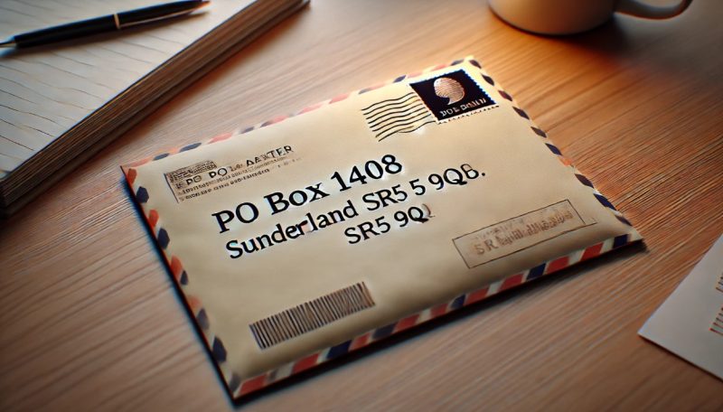 po box 1408 sunderland sr5 9qy