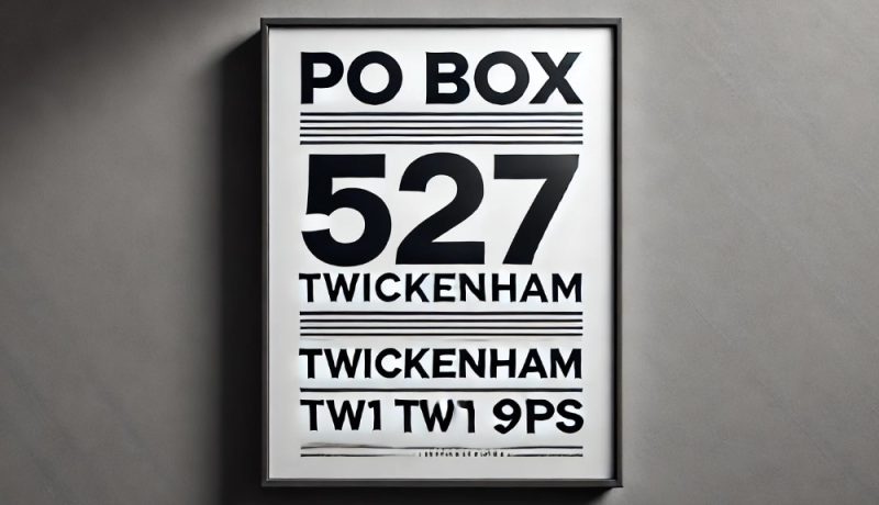 po box 527 twickenham tw1 9ps