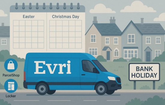 do evri deliver on bank holidays