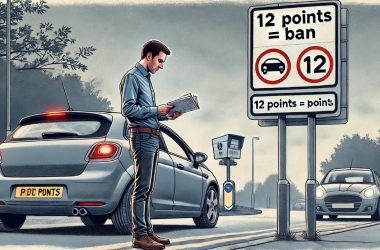 how many points to suspend license in uk