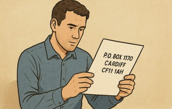 po box 1170 cardiff cf11 1ah