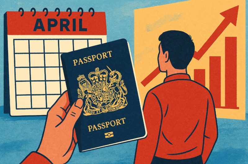 uk passport holders urged to renew passports before april 10 fee increase