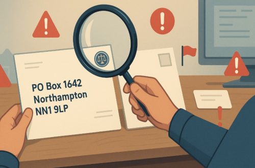 Is Mail from PO Box 1642 Northampton Legitimate or a Scam