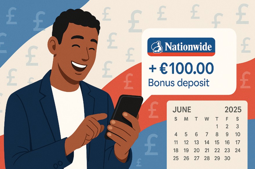 is nationwide giving customers &pound;100 in 2025