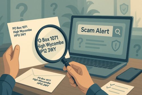 Is PO Box 1071 High Wycombe Associated with Any Known Scams