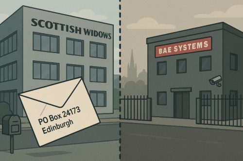 Is PO Box 24173 Edinburgh Associated with BAE Systems or Any Other Firm