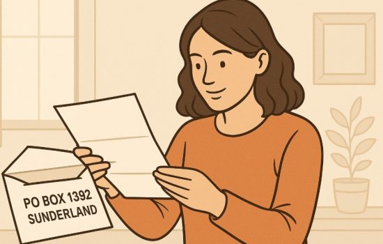 po box 1392 sunderland