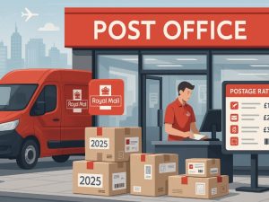 royal mail postage costs 2025