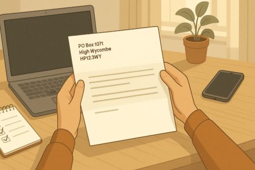 What Should You Do If You Receive a Letter from PO Box 1071 High Wycombe