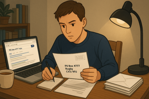 What Should You Do If You Receive a Letter from PO Box 4777