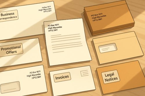 What Types of Letters Are Sent from PO Box 1071 High Wycombe