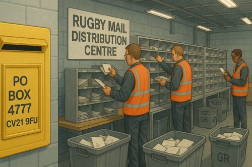 What is PO Box 4777 Rugby CV21 9FU