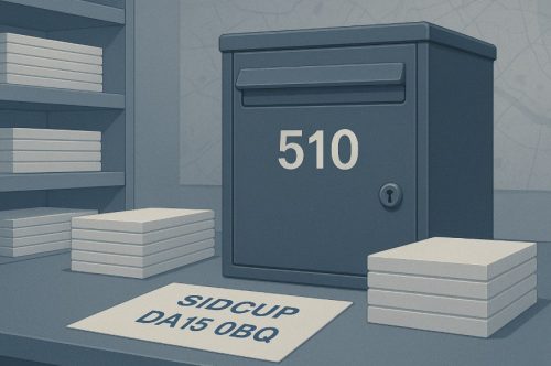 What is PO Box 510 Sidcup DA15 0BQ