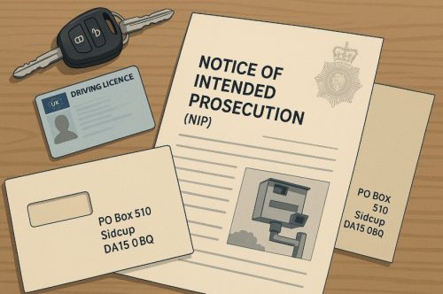 What is a Notice of Intended Prosecution (NIP) and Why Does It Come from Sidcup
